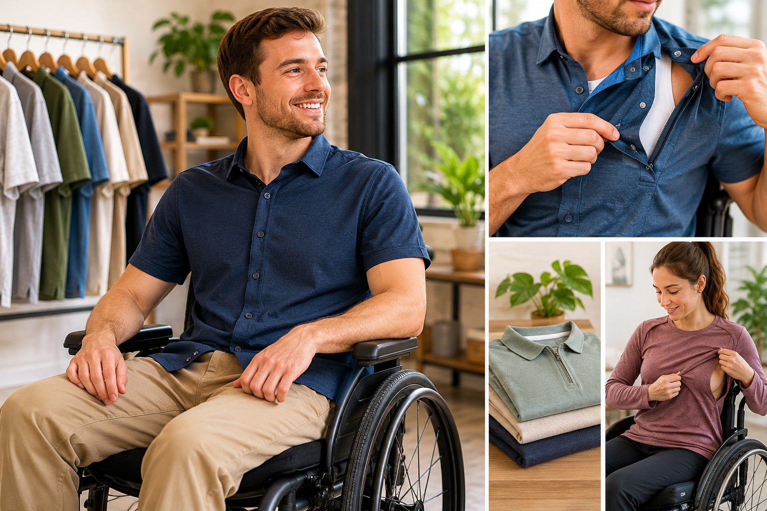 Best Adaptive Shirts for Wheelchair Users