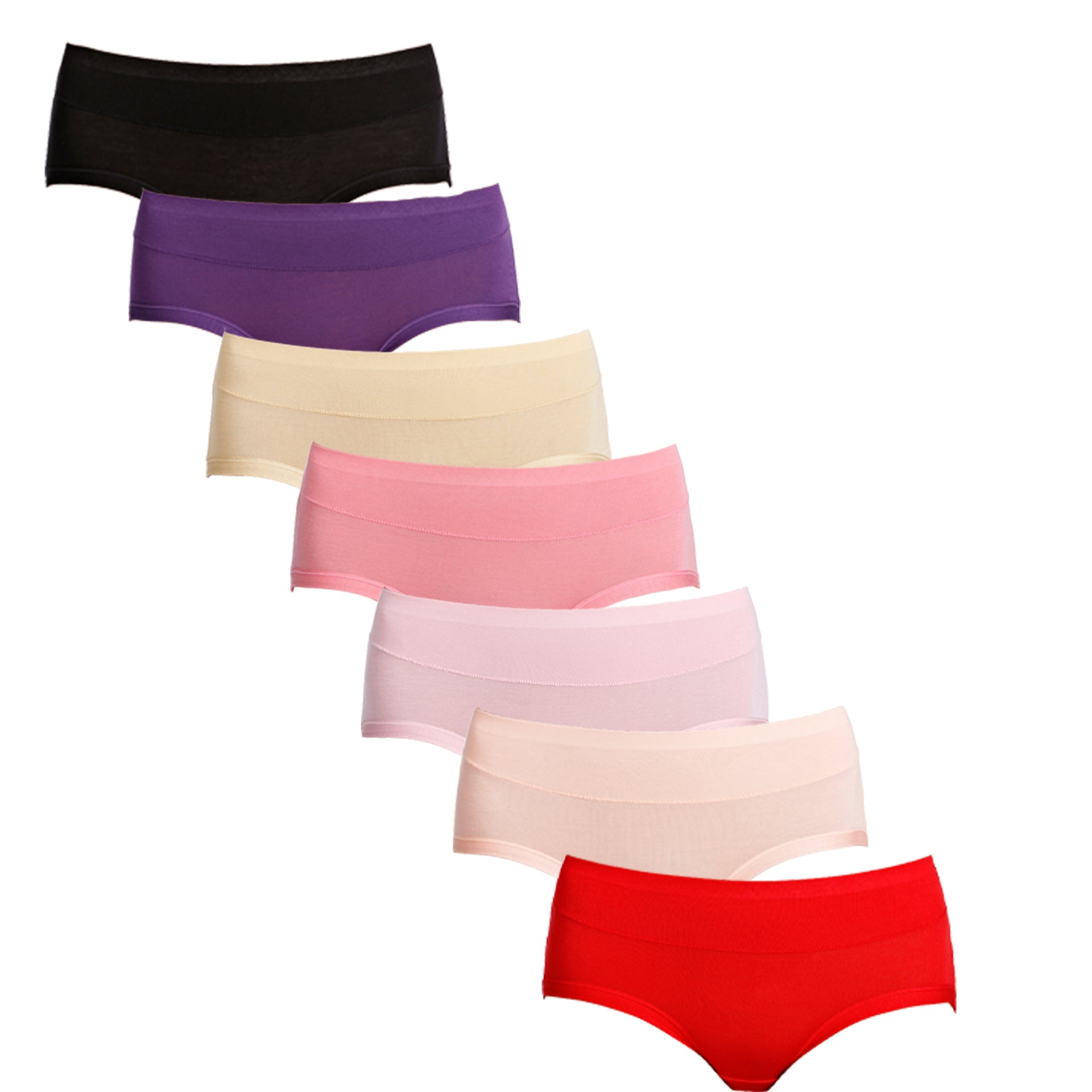 Gentle Bamboo Underwear Mid-Waist Fit, Maximum Comfort