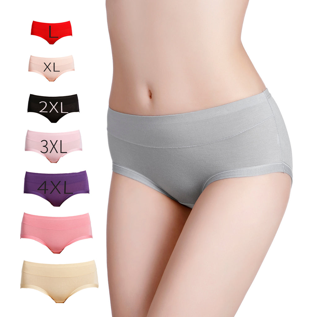 Gentle Bamboo Underwear Mid-Waist Fit, Maximum Comfort