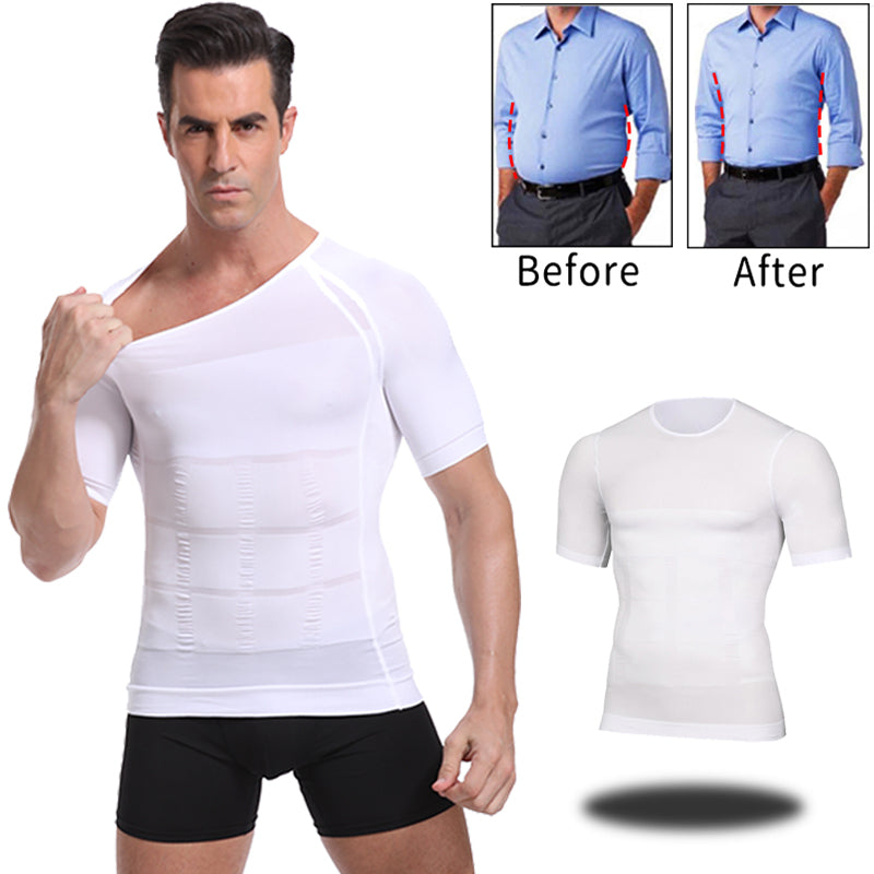 Men's Posture Correcting Compression Shirt for Everyday Confidence