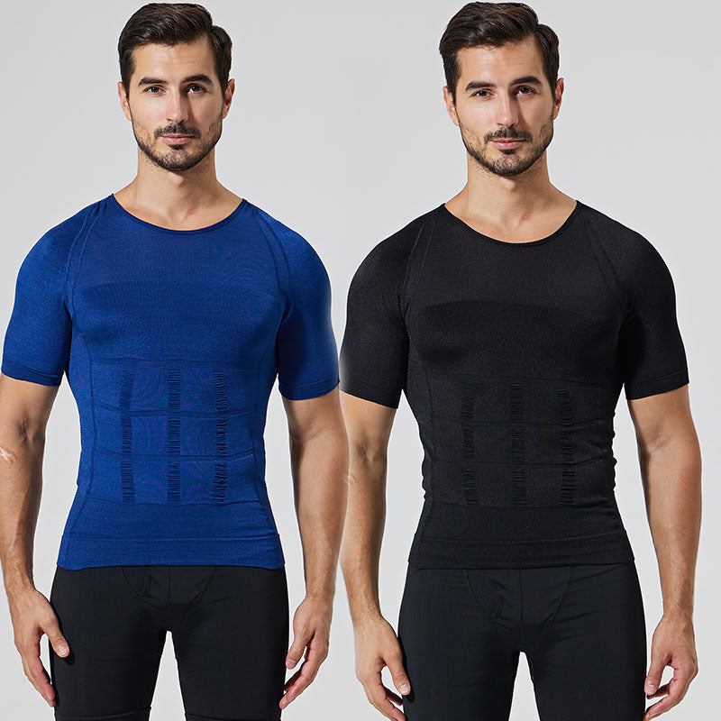 Men's Posture Correcting Compression Shirt for Everyday Confidence