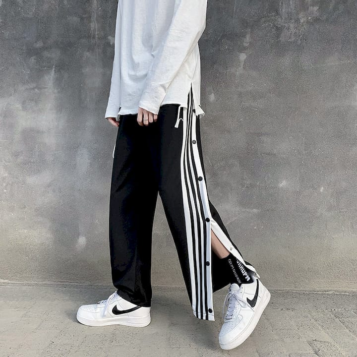 Lightweight Tearaway Sports Pants for Casual and Training