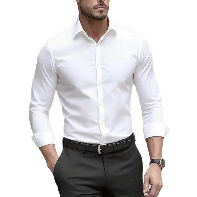 Sharp Style Zero Effort Men's Wrinkle-Free Shirt