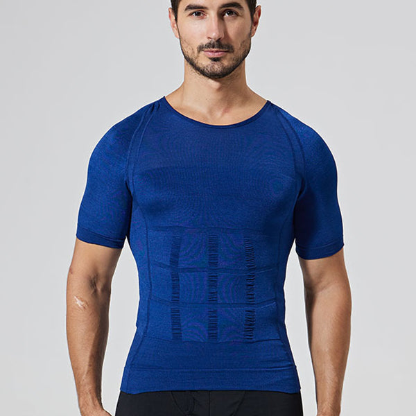 Men's Posture Correcting Compression Shirt for Everyday Confidence